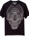 A singular statement. This graphic tee from Sean John updates your casual wardrobe in a big bold way. (Clearance)