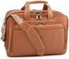 Hartmann Belting Leather Triple Compartment Expandable Brief,Natural,One Size