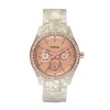 Fossil Women's ES2887 Stella Rose Gold Dial Watch