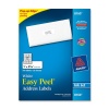 Avery Easy Peel Address Labels, Inkjet Printers, White, 1 x 2.62 Inch, Box of 750 labels (25 Sheets / 30 per Sheet) (08160)