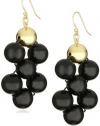 Kate Spade New York Dotz Black Chandelier Earrings