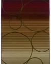 Oriental Weavers Sphinx Genesis 505H1 6'0 x 6'0 Beige / Red Round Area Rug