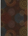 Iconoclast Pavilion Twilight Rug Size: 5'9 x 9'