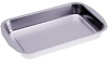 Progressive International 10.5 x 14.5 Inch Stainless Steel Bake and  Roast Pan