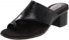 Aerosoles Women's Born Free Sandal,Black Printed Leather,6.5 M US