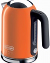 DeLonghi Kmix 54-Ounce Kettle, Orange