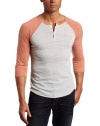 Alternative Men's 3/4 Sleeve Henley Shirt