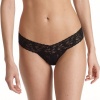 Hanky Panky Signature Lace Low Rise Thong Panty (One Size Black)