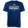 Notre Dame Fighting Irish Navy Adidas 2012 Football Practice T-Shirt - Navy