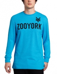 Zoo York Men's Airmesh Thermal Henley Shirt