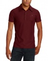 Diesel Men's Reversed Slub Jersey Polo Shirt