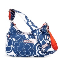 Ju-Ju-Be HoboBe Diaper Bag, Cobalt/Tangerine