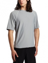 O'Neill Wetsuits Men's 24/7 Tech Short Sleeve Crew, Flint, X-Large