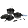 Stansport Cast Iron 6 Piece Cookware Set