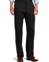 Kenneth Cole Reaction Men's Textured Stripe Modern Fit Flat Front Dress Pant