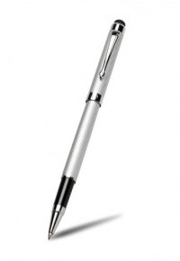 VPR Premier 2-in-1 Capacitive Stylus and Executive Pen (Metallic Silver)