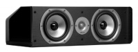 Polk Audio CS20 Center Channel Speaker (Single, Black)