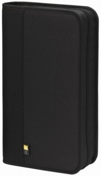 Case Logic BNW-48 Polyester CD/DVD Wallet 48 Capacity (Black)