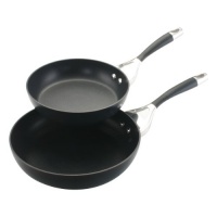 Circulon Elite Nonstick 8 and 10 Deep Skillet Twin Pack