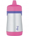 Thermos Foogo Phases Leak Proof Stainless Steel Sippy Cup, Pink/Purple, 10 Ounce