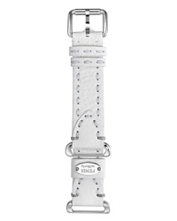 Fendi Selleria White Leather Watch Strap