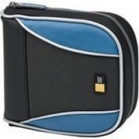 Case Logic CSW-32 Blue 32 Capacity Sport CD Wallet (Blue)