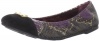 Marc by Marc Jacobs Women's 626071/23 Ballet Flat,Amethyst Embossed Python,36.5 EU/36.5-6.5 M US