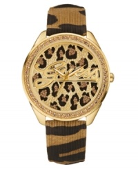 Time for wild style: a 25th anniversary signature GUESS watch.