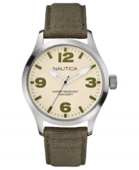 Seek bold new adventures with this weekend watch from Nautica.