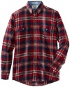 Nautica Men's Big-Tall Plaid Flannel Woven Shirt