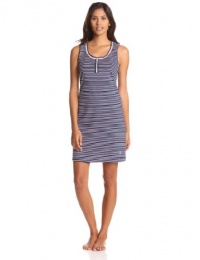 Nautica Sleepwear Women's Stripe Tank Chemise