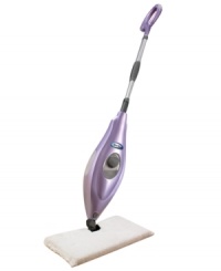 Go on a clean streak! The Euro-Pro Shark steam mop uses powerful steam action to loosen and lift dirt from bare floors, getting right up to baseboards and in-between furniture with a rectangular swivel head that allows for easy two-sided cleaning in every corner of your home. One-year warranty. Model S3501. (Clearance)