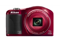 Nikon COOLPIX L610 16 MP Digital Camera with 14x Zoom NIKKOR Glass Lens and 3-inch LCD (Red)