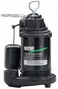 Wayne CDU790 1/3-Horsepower Cast Iron Submersible Sump Pump