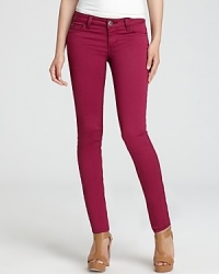 Sleek and chic, these Aqua jeans take you anywhere in slim perfection.