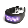 HDE ® Silicone Digital LED Watch - Smoke