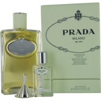 PRADA INFUSION D'IRIS by Prada Gift Set for WOMEN: EAU DE PARFUM 13.5 OZ & EMPTY REFILL BOTTLE & FUNNEL