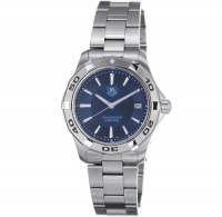 TAG Heuer Men's WAP1112.BA0831 Aquaracer Stainless Steel Blue Dial Watch