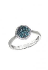 Effy Jewlery Pave Classica Bella Bleu Diamond Ring, 0.69 TCW Ring size 7