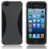 Splash VAPOR Slim Fit Flex Case for iPhone 5 - BLACK