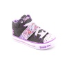 Skechers Twinkle Toes - Shuffles - Two Steps Youth Girls Size 12.5 Black Textile