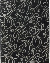 Area Rug 2x3 Rectangle Transitional Black Color - Surya Artist Studio Rug from RugPal