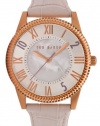 Ted Baker Women's TE2086 Quality Time Round Rose Gold Stone Bezel Watch