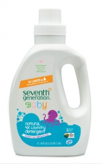 Seventh Generation Liquid Laundry 4x, Baby, 2 Count