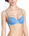 Wacoal Women's Embrace Lace Push-up Bra, Provence/Capri, 36B