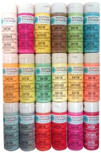 Martha Stewart PROMO767E Acrylic Paint, 2-Ounce, Best Selling Colors III