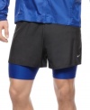 Rev up your workout wardrobe. These Dri-Fit shorts from Nike keeps you cool, comfortable and confident. (Clearance)