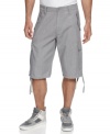 Your warm-weather staple. These Sean John cargo shorts work with just about anything.