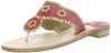 Jack Rogers Women's Striped Cork Navajo Thong Sandal