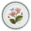 Portmeirion Exotic Botanic Garden Dinner Plate with Bird of Paradise Motif, Set of 6